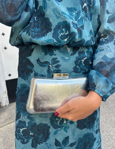 Sac de fête élégant et métallique