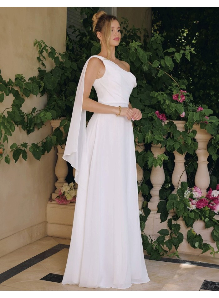 Robe de mariée à la grecque