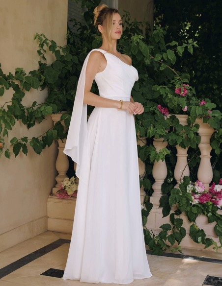 Greek style wedding dress