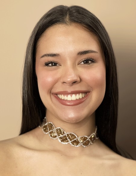 Handmade Brown Rhinestone Choker