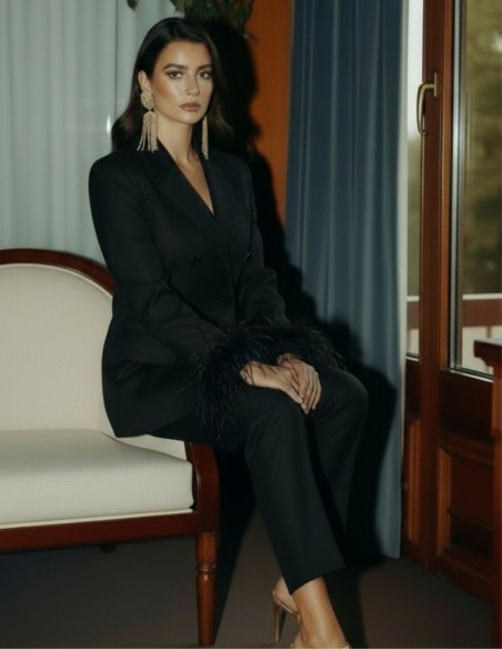 Pantalon long structuré avec poches