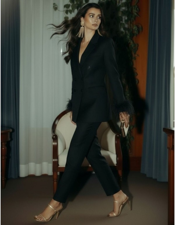 Pantalon long structuré avec poches