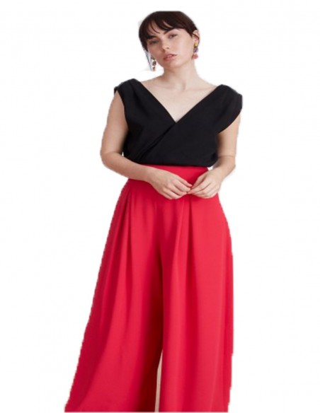 Pantalones Palazzo Millie Fucsia Lauren Lynn London - 1