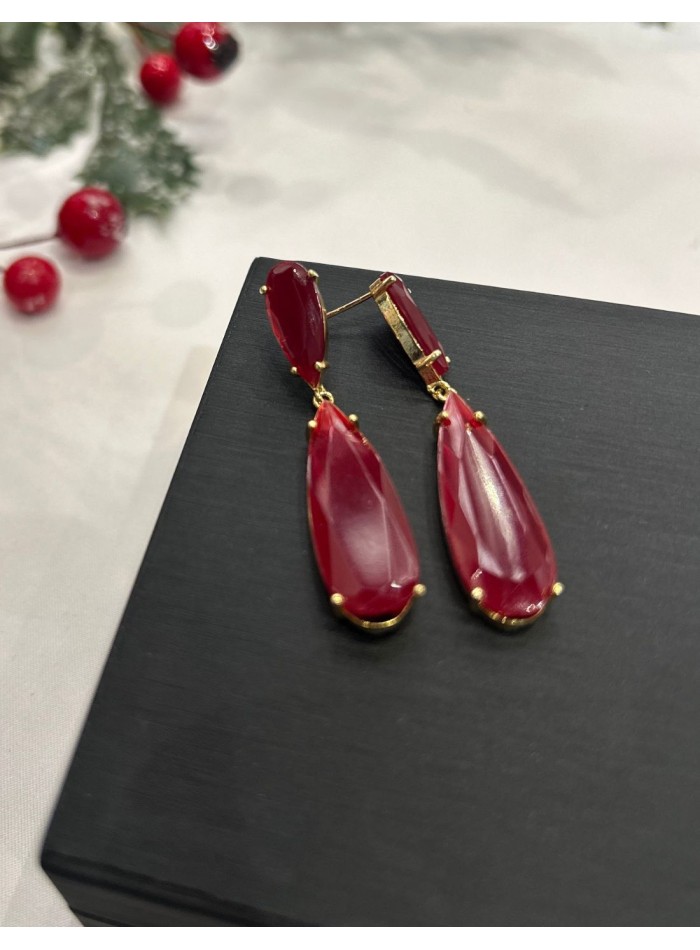 copy of Boucles d'oreilles en forme de goutte...