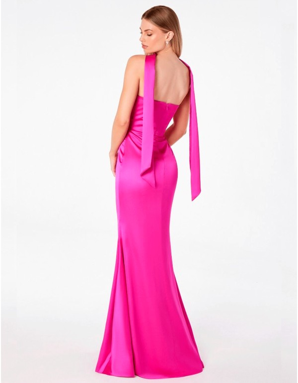 Fitted strapless ball gown with shawl 2
