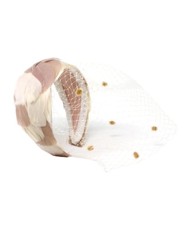 Bandeau de plumes superposées - Perfect Guest
