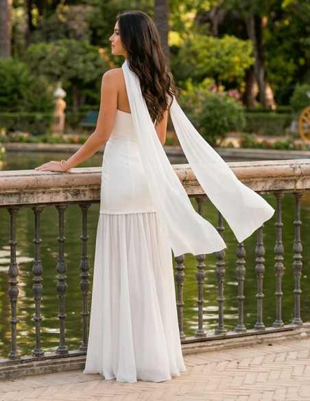 vestido de novia para novias civiles