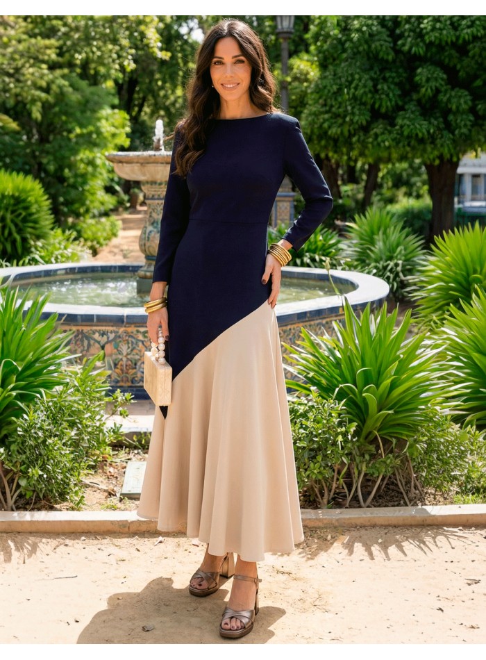 Copper-colored sandals with platform and comfortable heel