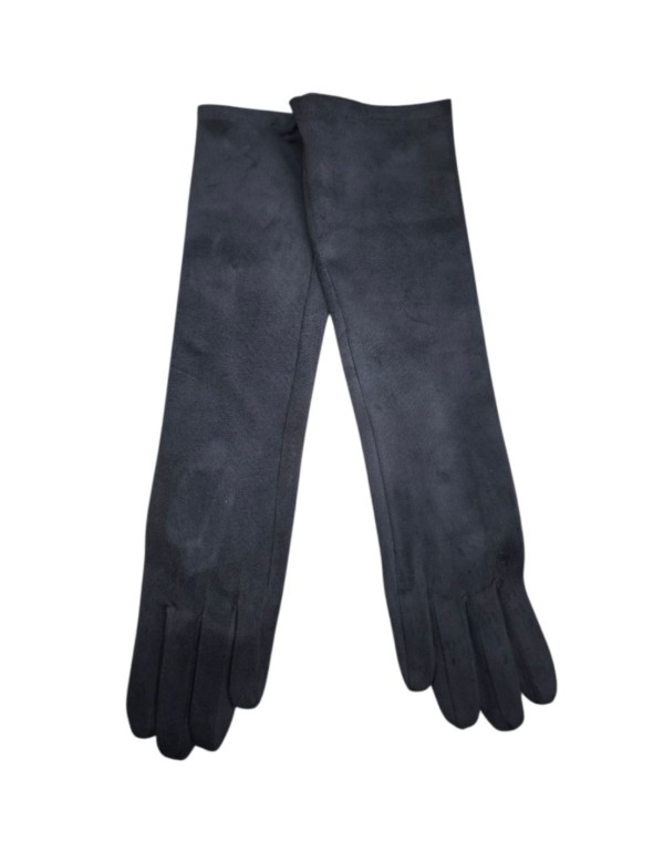 Gants d'invités en daim gris 2