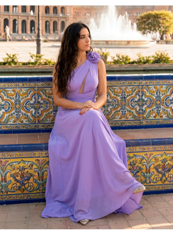 lilac dress for wegging guests