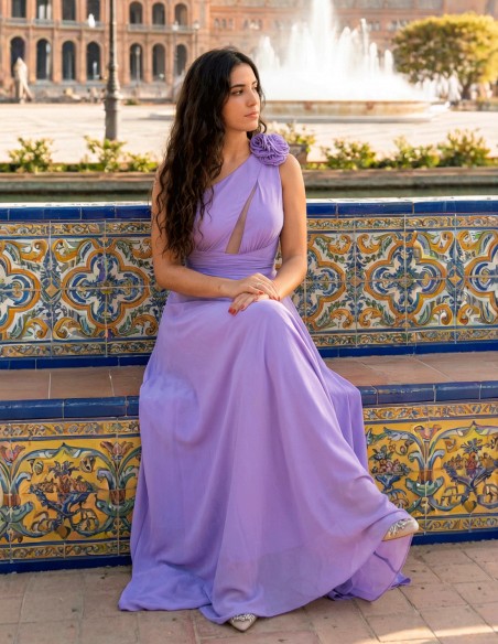 lilac dress for wegging guests