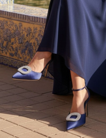 Complemento para calzado de clip con brillo