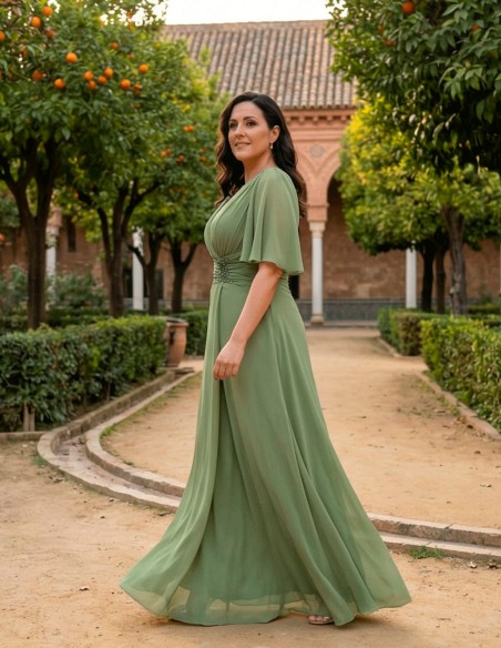 taille plus Robe longue