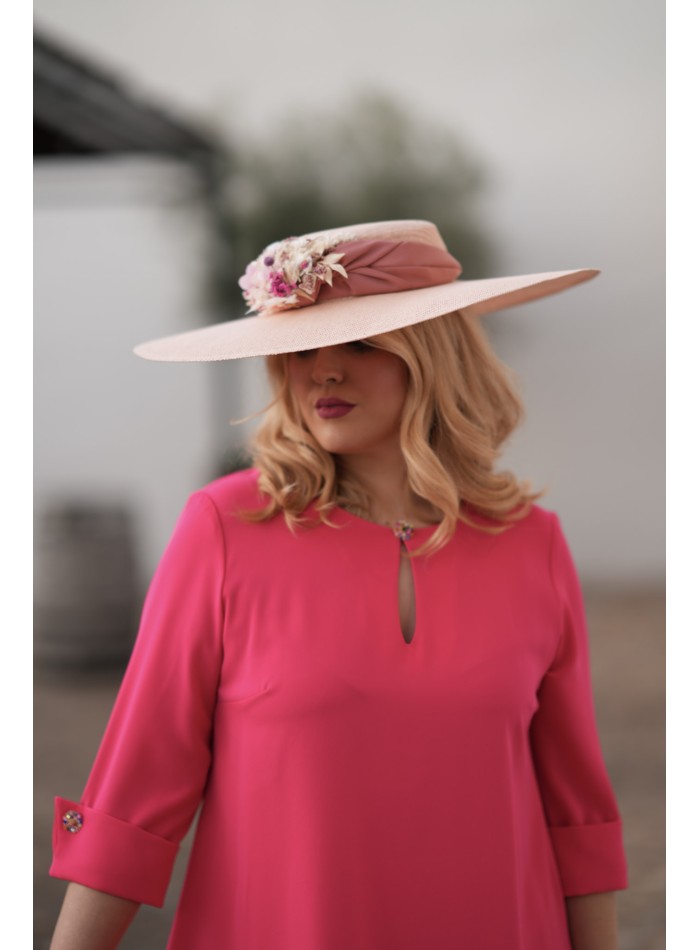 Conjunto para invitada con pantalón largo en...