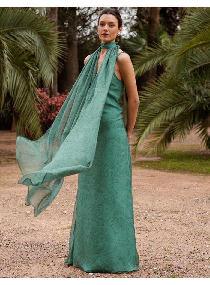 Vestido con estampado floral