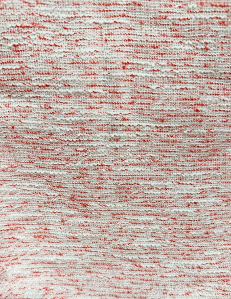 Light pink two-piece set with fringe detail