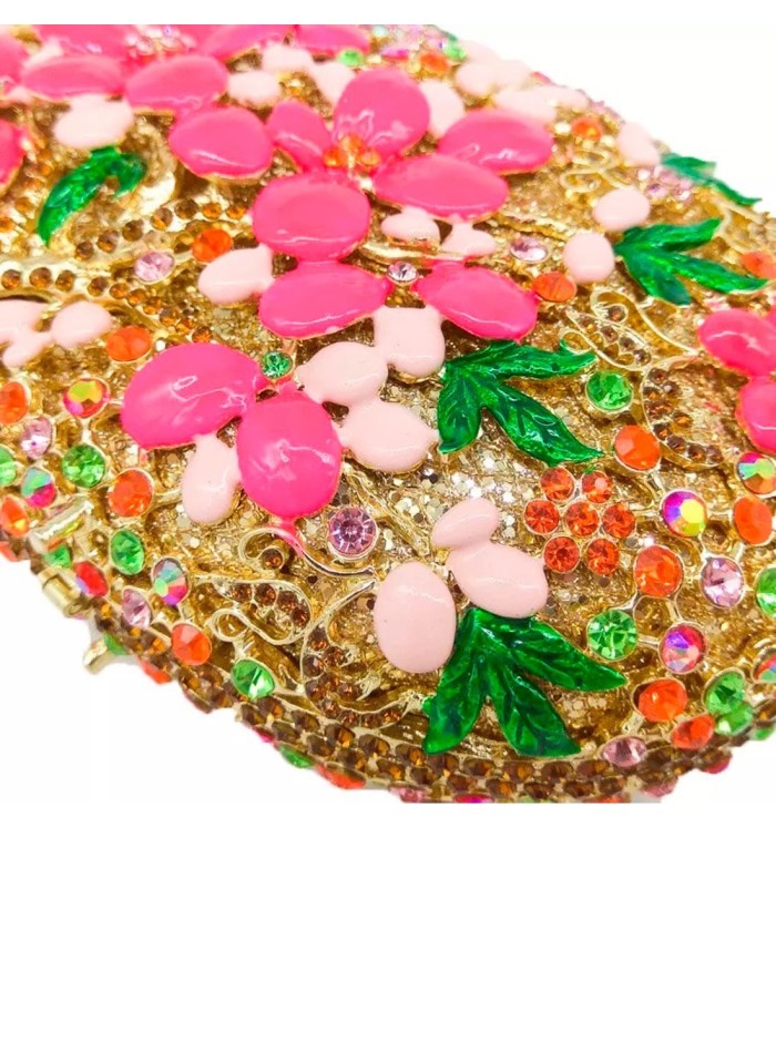 Jewel clutch for wedding guests.