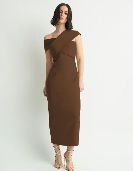 Vestido con silueta lápiz