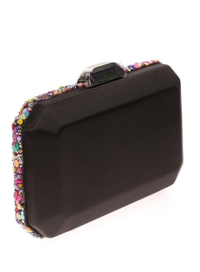 copy of Multicolor rhinestone clutch bag Lauren Lynn London Accessories - 2 