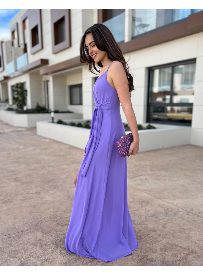 Maxi dress with ribbon detailing Lauren Lynn London - 1 