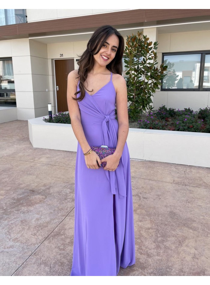 Maxi dress with ribbon detailing Lauren Lynn London - 4 