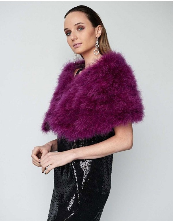 Estola de fiesta  buganvilla