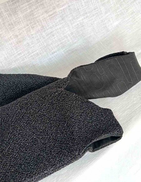 Bolso bombonera japonesa en lamé de colores-4