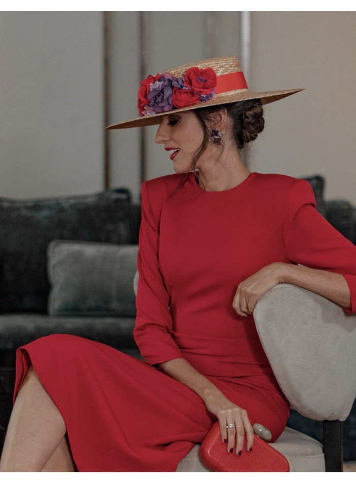 Amethyst and white natural stone earrings -...