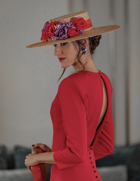 Pendientes amatista y piedra natural blanca - Invitada Perfecta-3