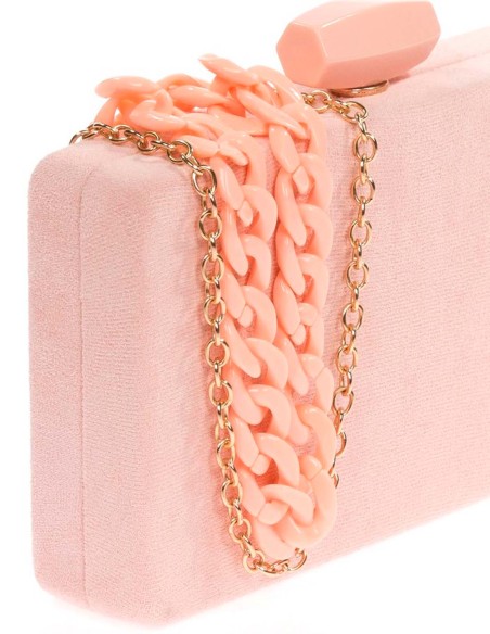 Sac de fête en cuir verni avec option double poignée