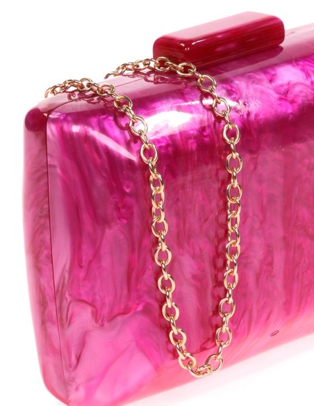 Sac de fête en nacre avec bords arrondis