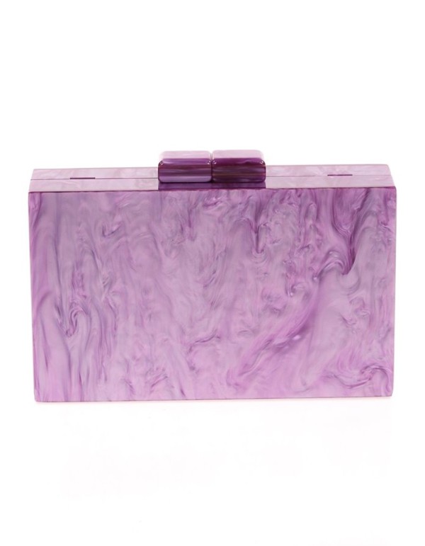 Pearly evening clutch bag for guests