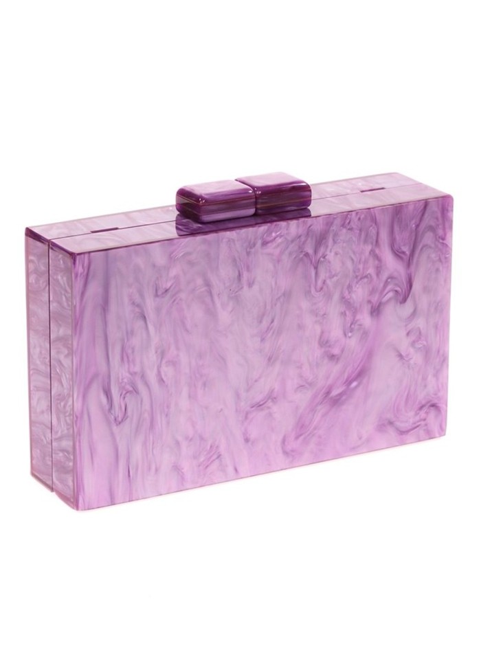 Pearly evening clutch bag for guests