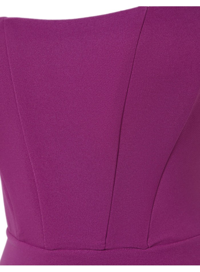 Cocktail dress with bodice bodice and small sleeves fabric