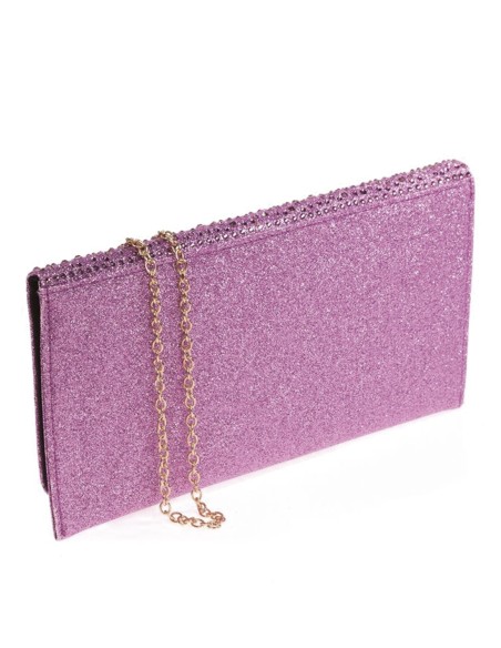 Pochette de fête en strass