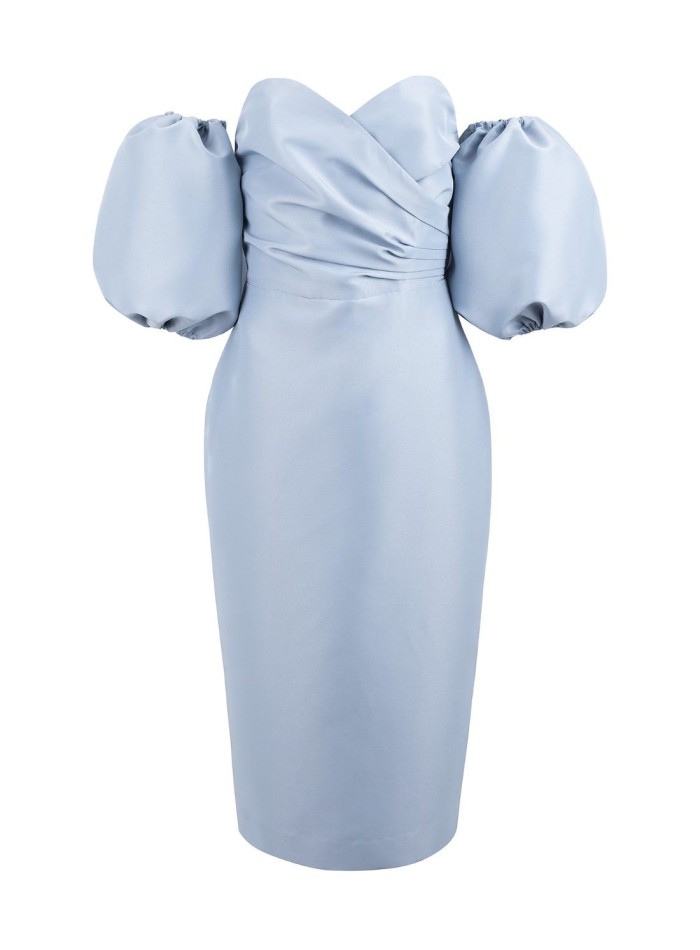 Vestido de fiesta escote corazón - Teresa...