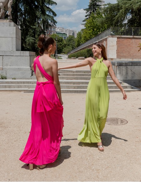 Robe longue de fête multipositions