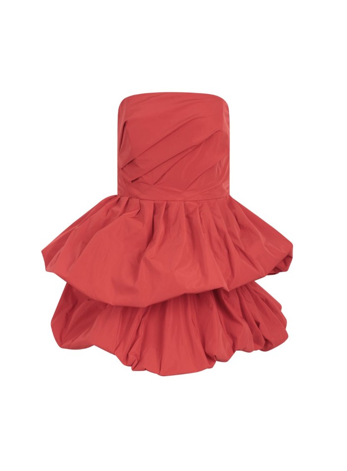 Robe courte de soirée à bretelles