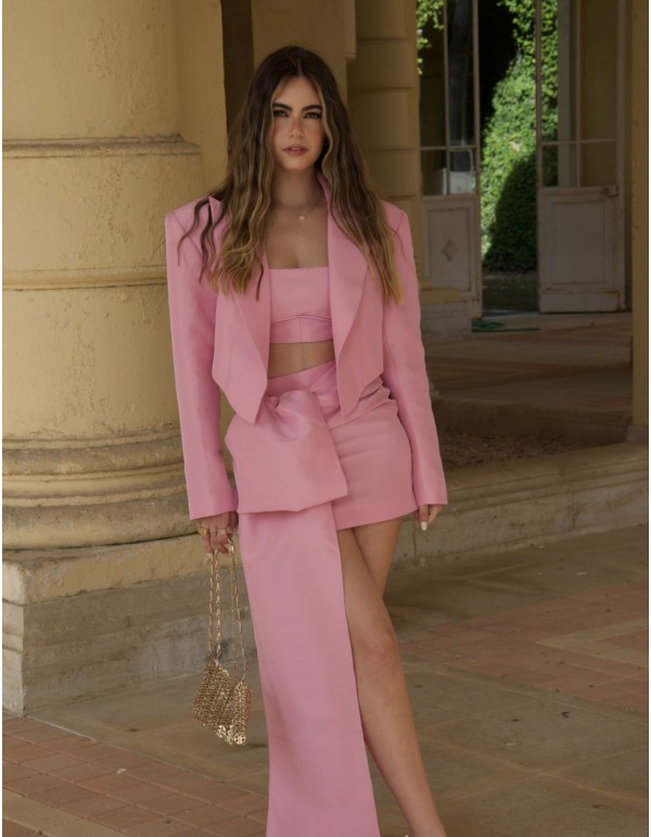 Jupe de fête courte avec laçage