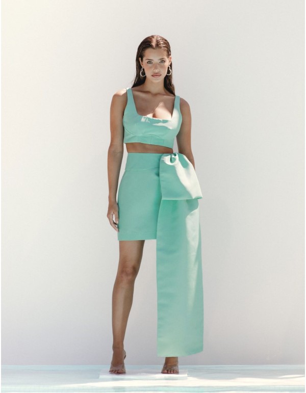 Jupe de fête courte avec laçage 2