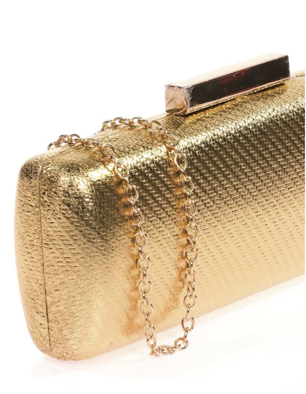 Metallic clutch bag 2