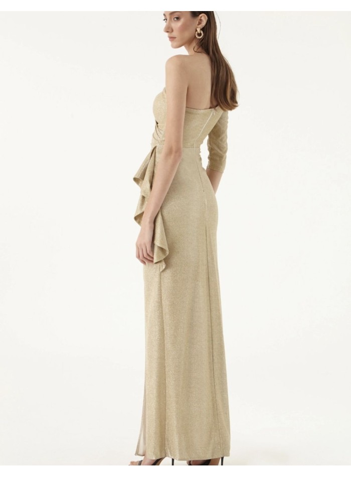 Vestido tipo corsé para fiestas.