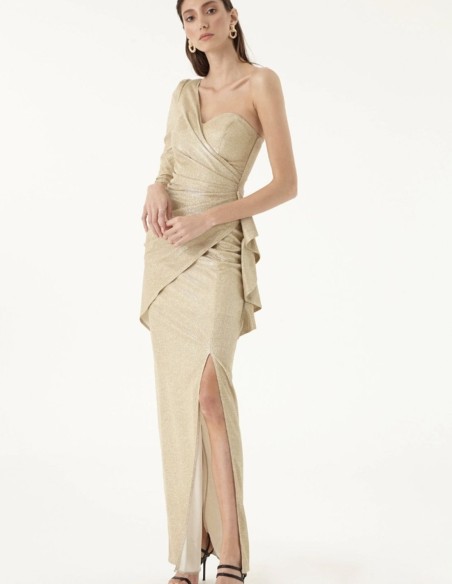 Long party dress for evening weddings and parties.
