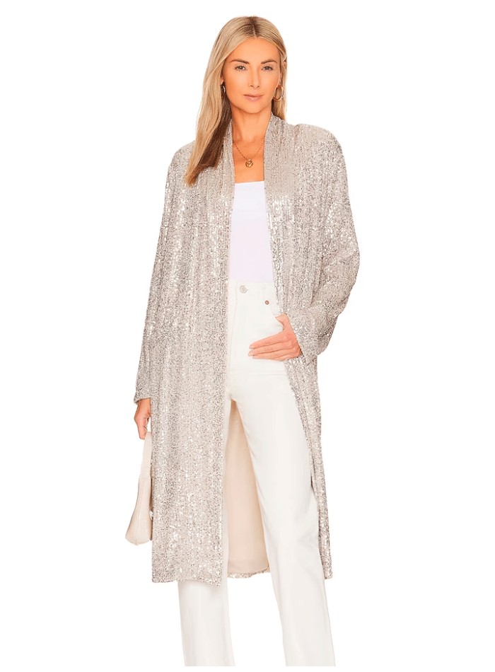 Sequin kimono