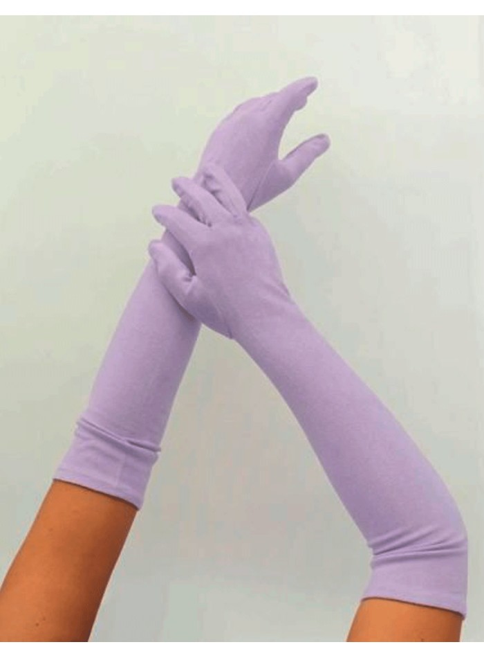 Guantes de antelina largos para invitada