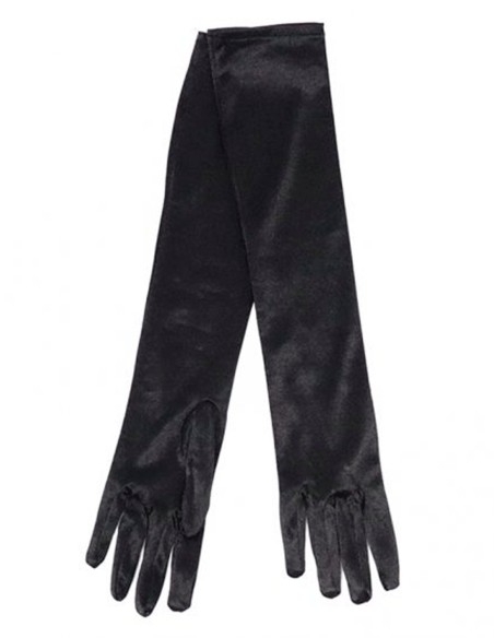 Longs gants en daim pour les invités