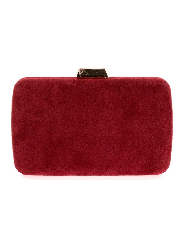 Bolso de fiesta de antelina básico invitada