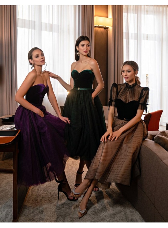 Haute Couture dress for guests.