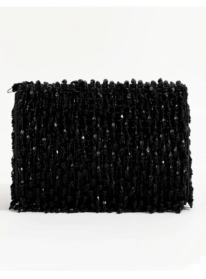 Evening clutch bag made of crystal