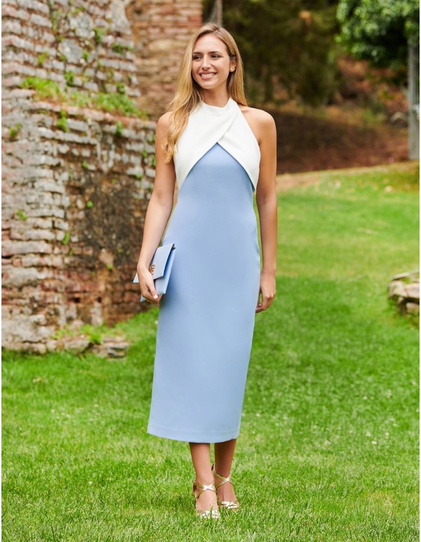 Midi party dress for guests.